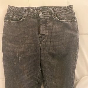 Zara man greyish black jeans I’m like new condition